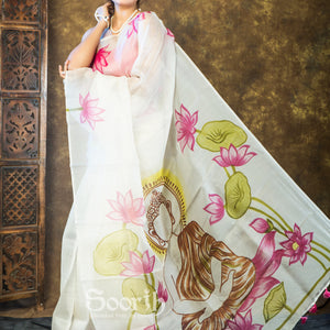 Lotus Harmony Saree