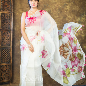 Lotus Harmony Saree