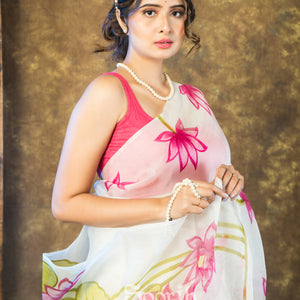 Lotus Harmony Saree