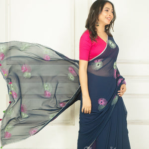 Glowing Sun Saree