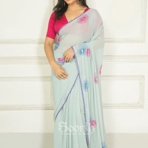 Glowing Sun Saree