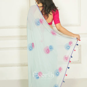 Glowing Sun Saree