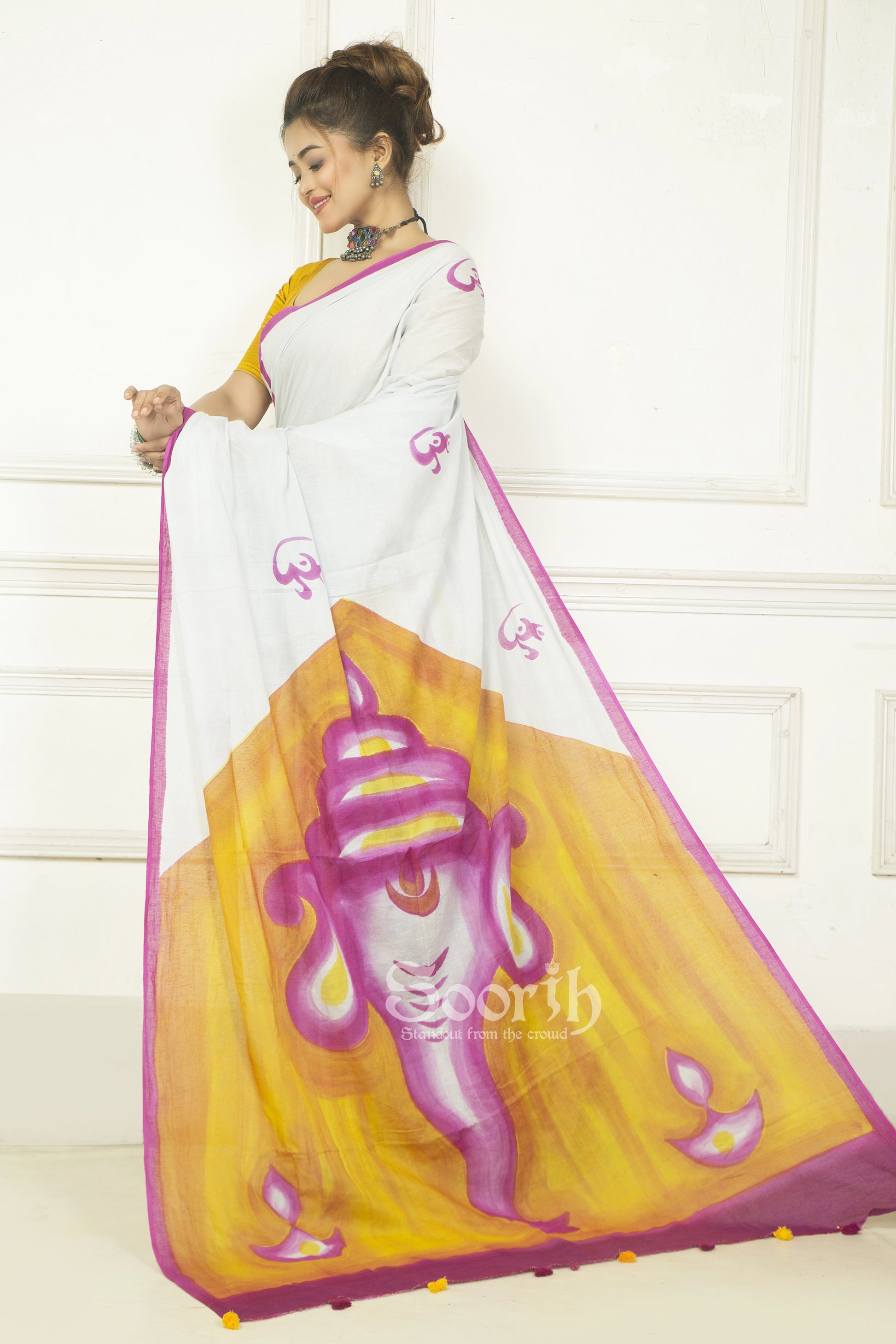 Sacred Chant Saree