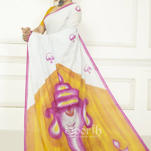 Sacred Chant Saree