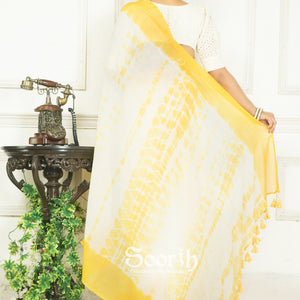 Mul Cotton Shibori Saree