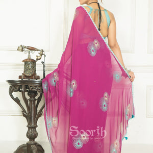 Glowing Sun Saree