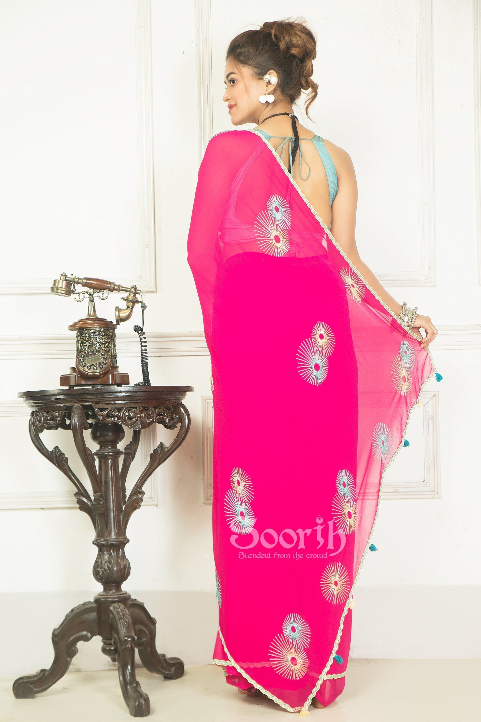 Glowing Sun Saree