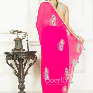 Glowing Sun Saree