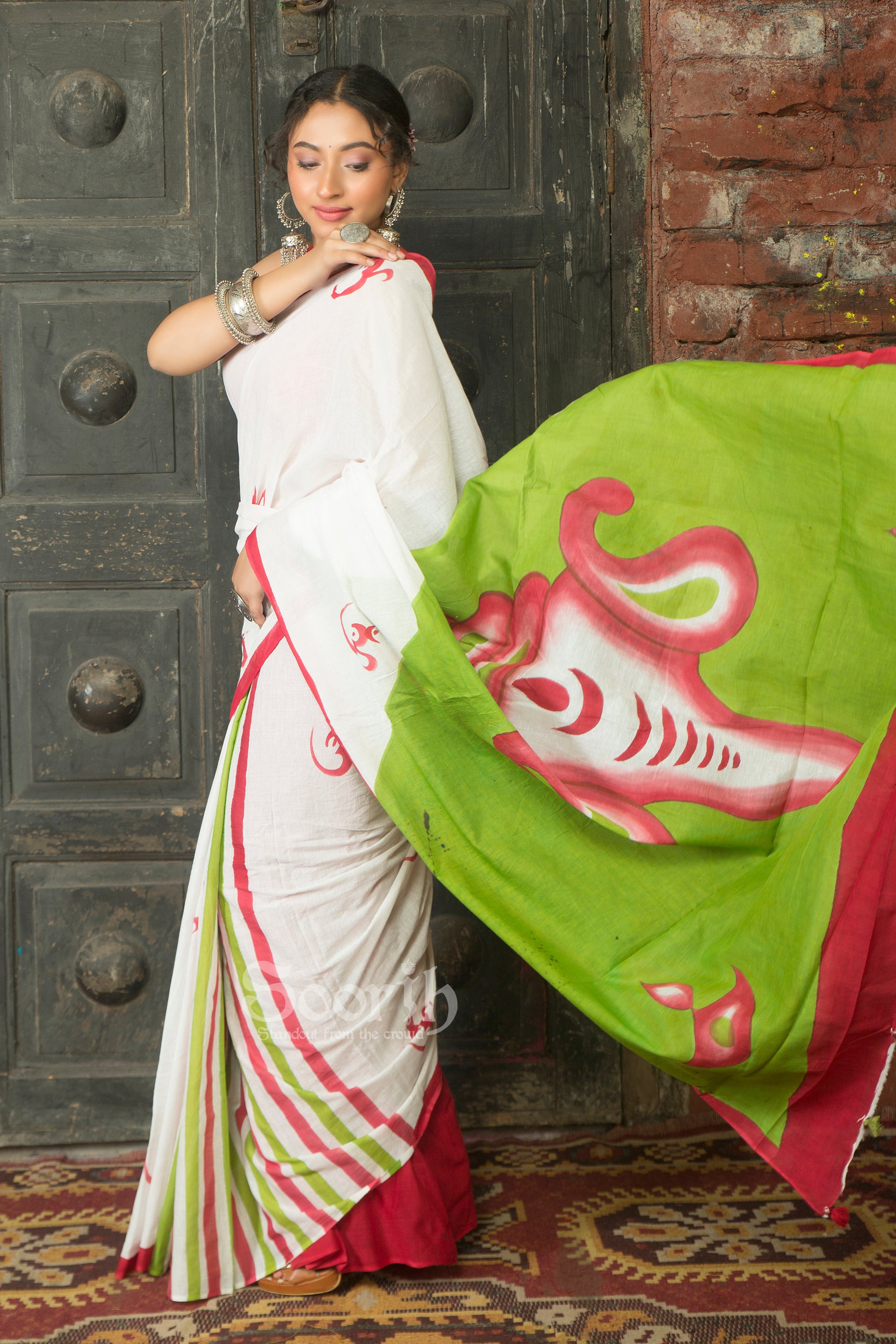 Sacred Chant Saree