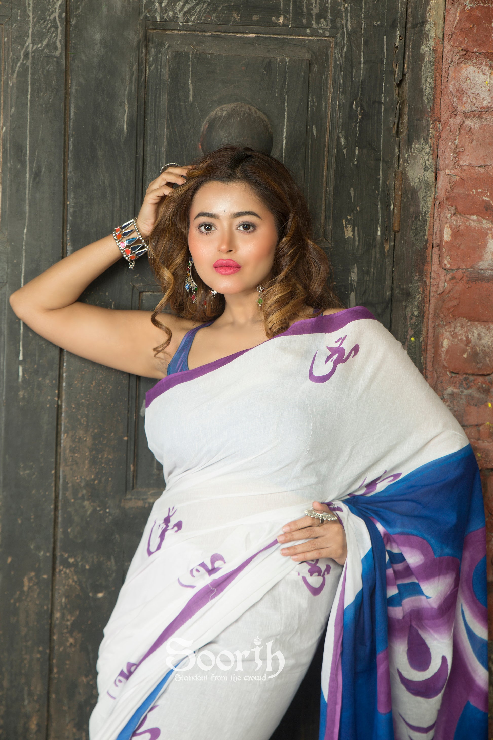 Sacred Chant Saree