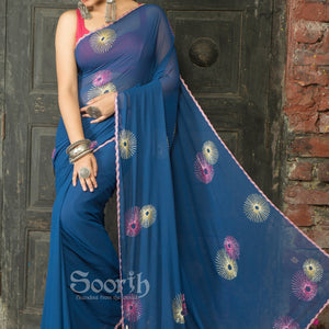 Glowing Sun Saree