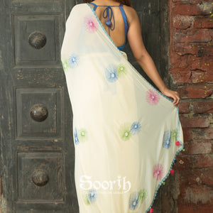 Glowing Sun Saree