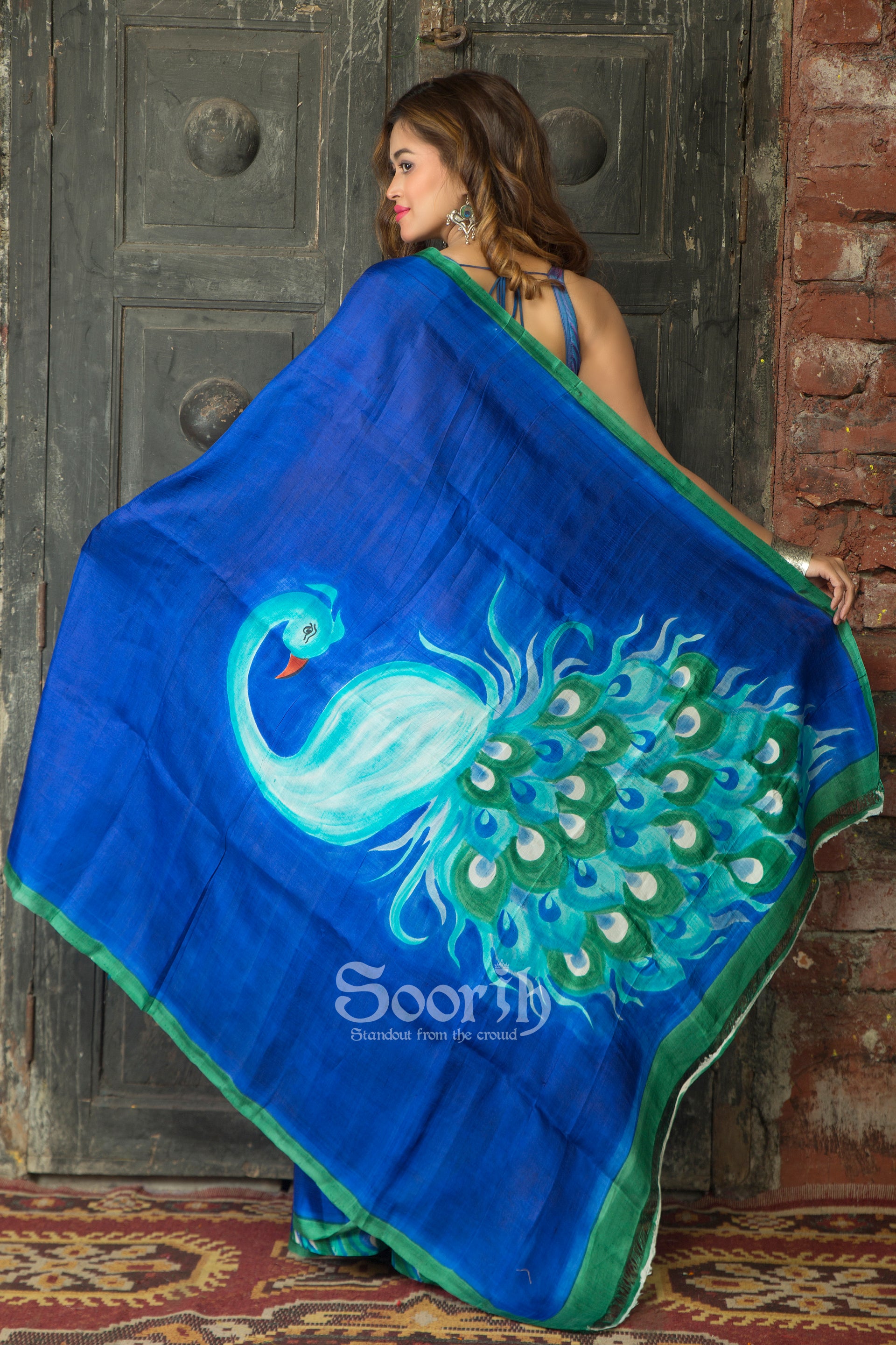 Royal Peacock Saree