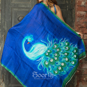 Royal Peacock Saree