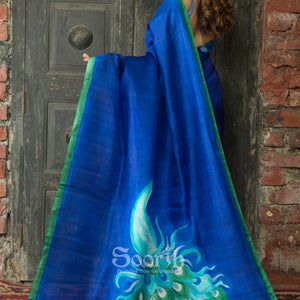 Royal Peacock Saree