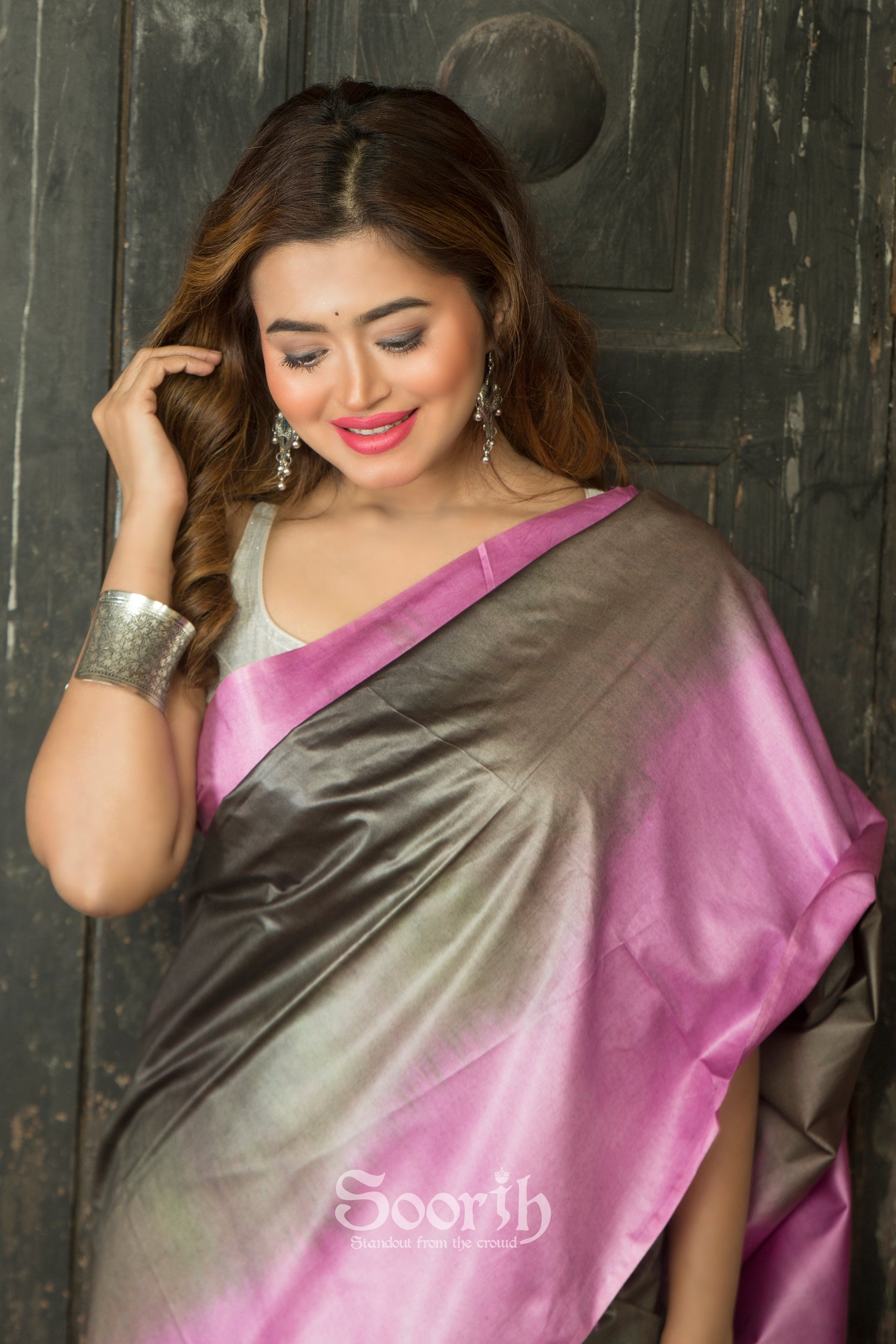 Mystic Marble Dreams Saree