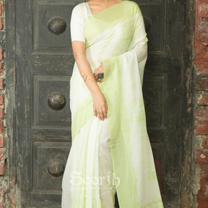 Mul Cotton Shibori Saree