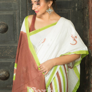 Sacred Chant Saree