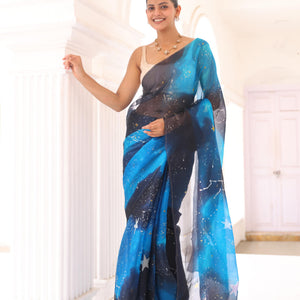 Aakash (Sky) Saree