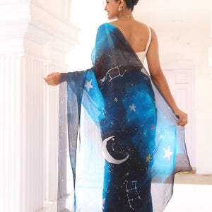 Aakash (Sky) Saree