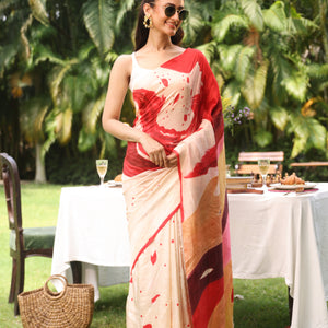 Sindoor Khela Saree
