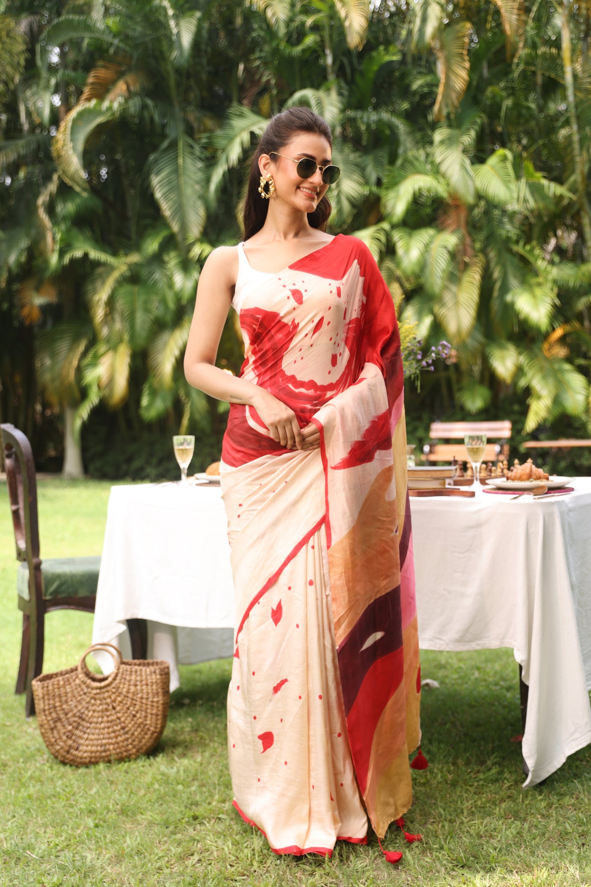 Sindoor Khela Saree