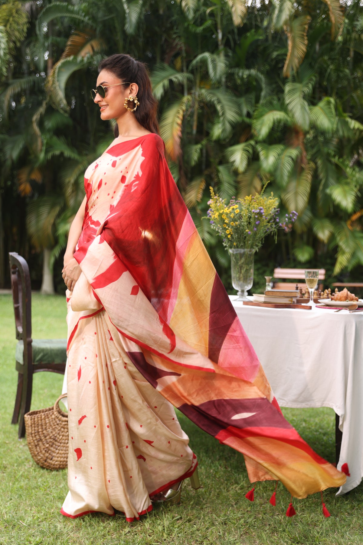 Sindoor Khela Saree