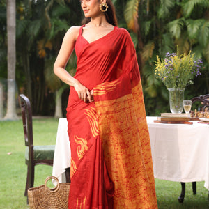 Agni (Fire) Saree