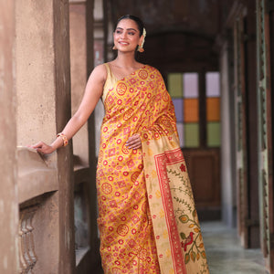 AjraKalam Saree